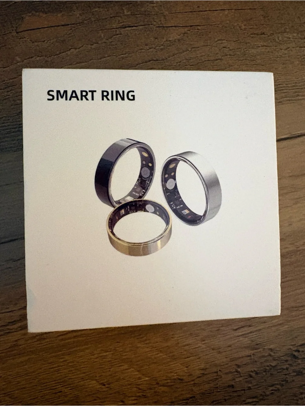 Smart Ring Wearable - Silver and Gold